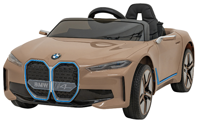 Autko BMW i4 na akumulator dla dzieci Złoty