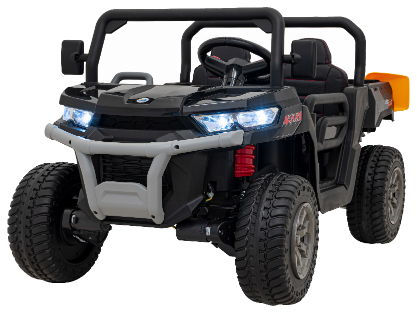 Auto Pick-Up Speed 900 dla dzieci Czarny + Napęd 4x4 + Ruchomy kiper