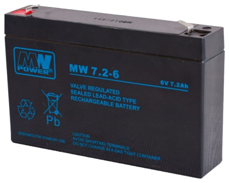 Akumulator żelowy 6V/7,2Ah do pojazdów elektrycznych dla dzieci Część zapasowa
