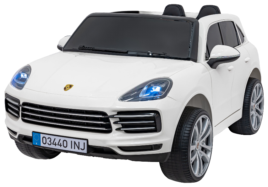 Porsche Cayenne S na akumulator dla dzieci Lakier Biały SUV + Pilot