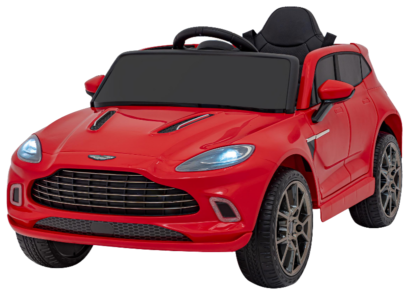 Aston Martin DBX na akumulator dla dzieci Czerwony + Pilot + EVA + Pasy + Wolny Start + Audio LED