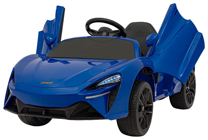 McLaren Artura na akumulator dla dzieci Niebieski + Napęd 4x4 + Pilot + Wolny Start + EVA + Audio LED