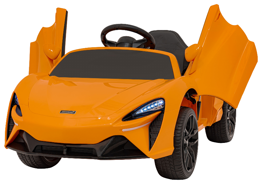 McLaren Artura na akumulator dla dzieci Pomarańczowy + Napęd 4x4 + Pilot + Wolny Start + EVA + Audio LED