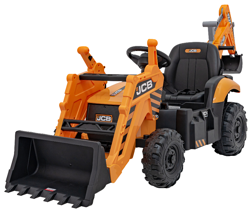 Pojazd Koparka 2w1 JCB Żółty