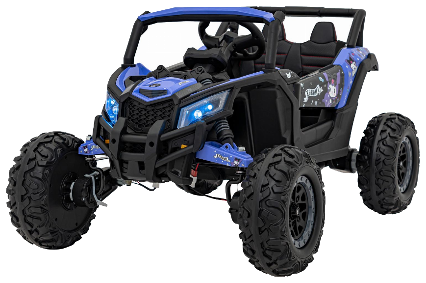 Pojazd Buggy ATV Defend 4x4 Fioletowy Licencja KUROMI