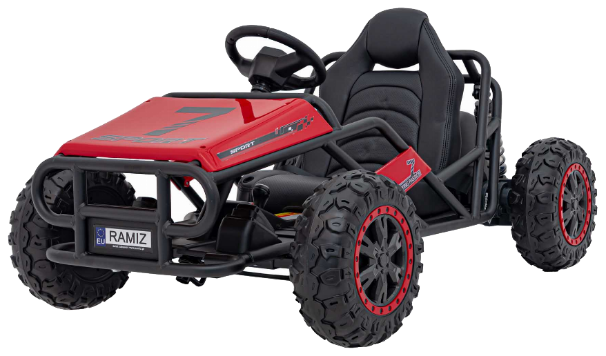 Pojazd Sport 5 Czerwony