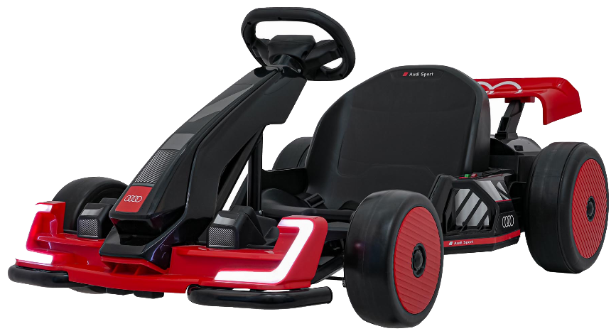 Pojazd Gokart Audi z Funkcją Driftu Czerwony