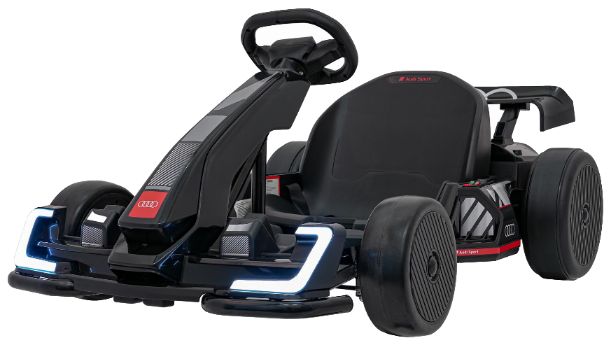 Pojazd Gokart Audi z Funkcją Driftu Czarny