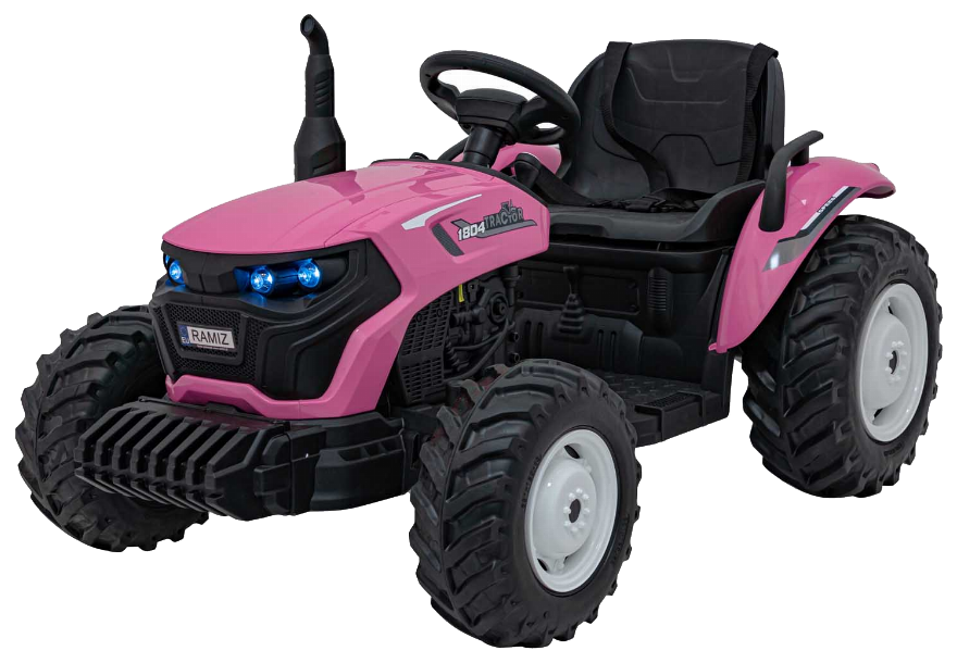 Pojazd Traktor GROW 1804 Różowy