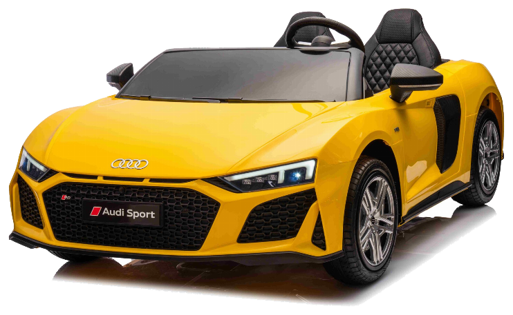 Pojazd Audi Spyder R8 LIFT STRONG Żółty