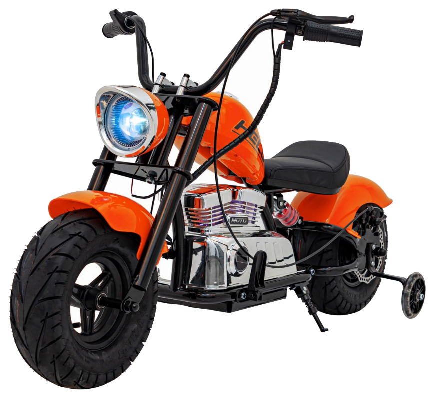 Pojazd Motorek Chopper Warrior Pomarańczowy