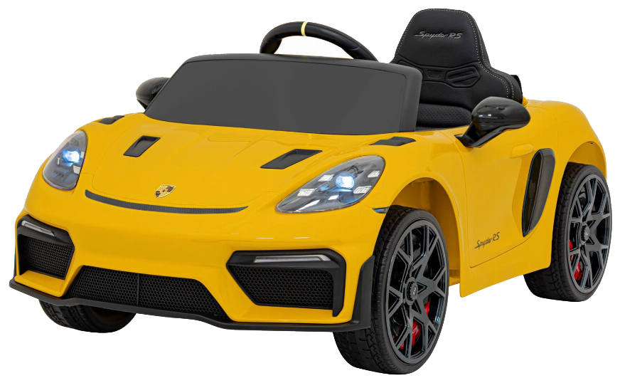 Pojazd Porsche Spyder RS 718 Lakier Żółty