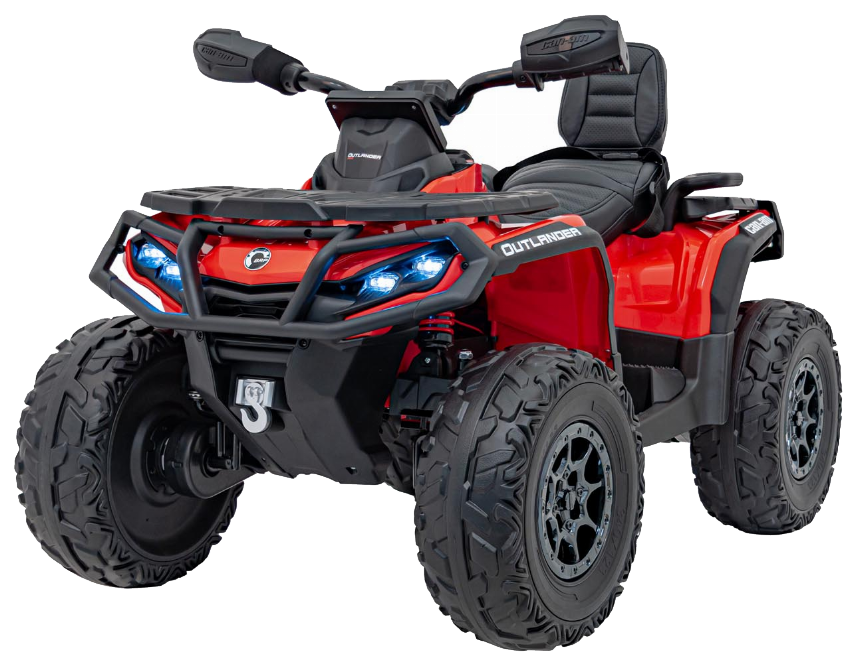 Quad Can Am Outlander ATV Czerwony