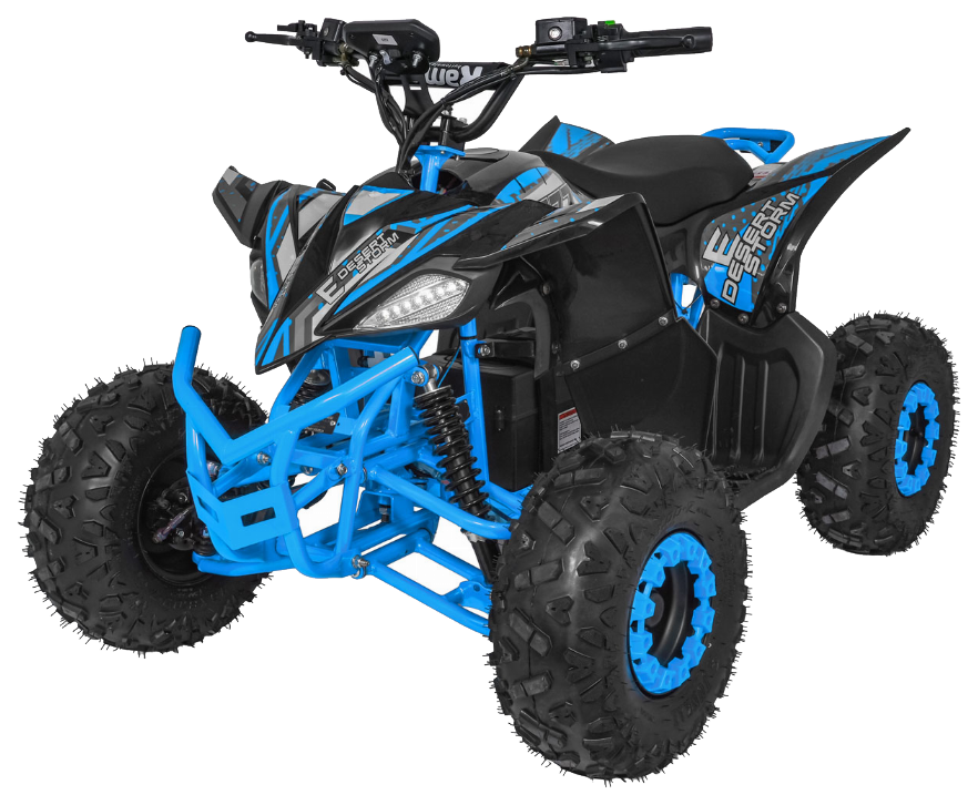 Pojazd Quad DESERT STORM LIFT Niebieski