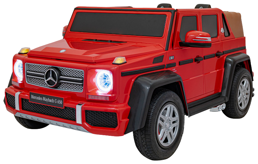 Pojazd Mercedes Benz MAYBACH G650 STRONG Czerwony