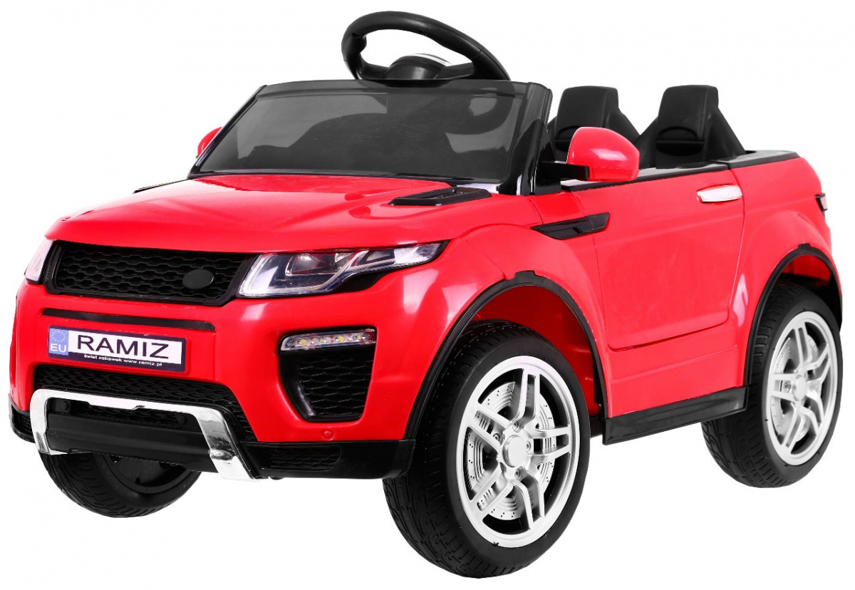 Autko Rapid Racer elektryczne dla dzieci, Czerwony SUV + Pilot