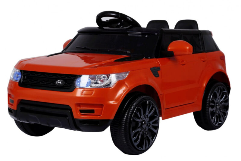 Autko Start Run na akumulator, Pomarańczowy SUV + Pilot