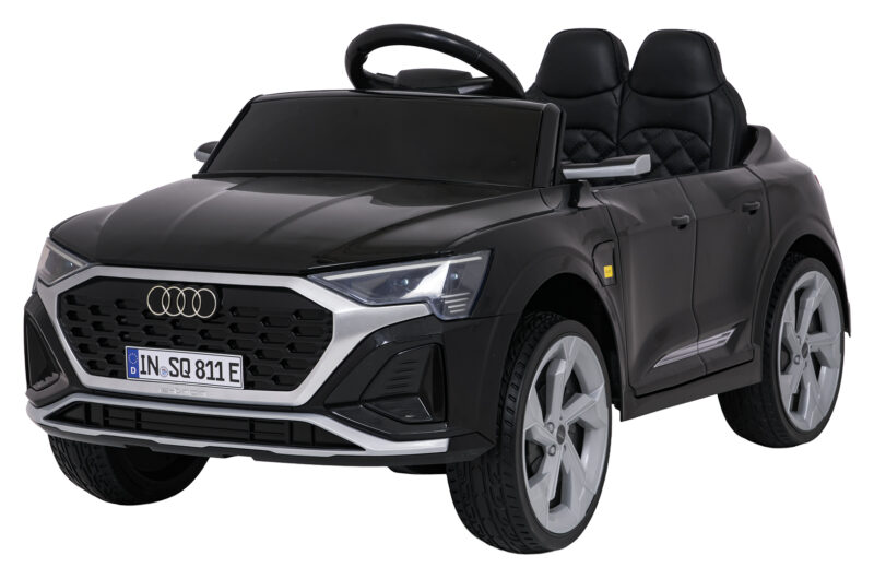 Auto Audi SQ8 czarne na akumulator dla dzieci + pilot 2,4 GHz