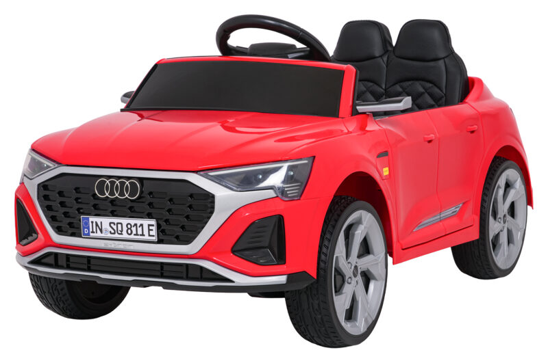 Auto Audi SQ8 czerwone na akumulator dla dzieci + pilot 2,4 GHz