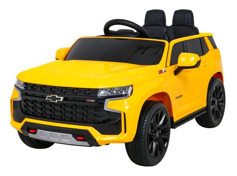 Chevrolet Tahoe - SUV -  Elektryczne Autko dla dzieci Żółte + Pilot