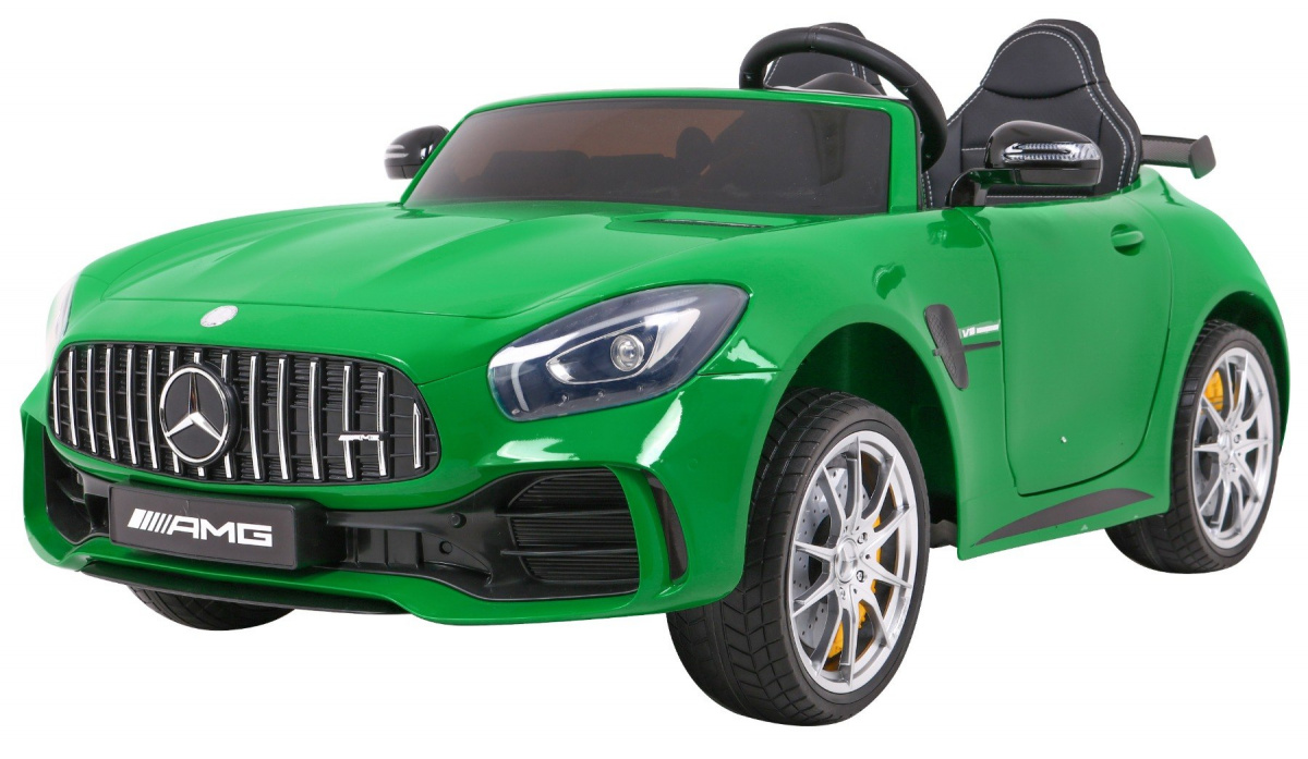Mercedes-Benz GT R dla dzieci Lakier Zielony 4x4