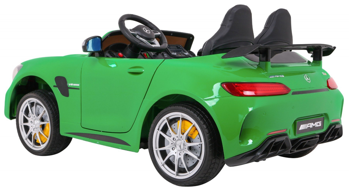 Mercedes-Benz GT R dla dzieci Lakier Zielony 4x4