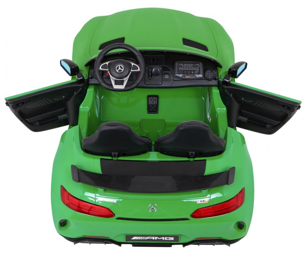 Mercedes-Benz GT R dla dzieci Lakier Zielony 4x4