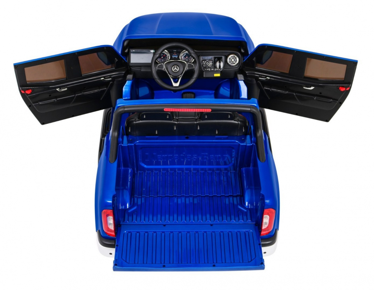 Mercedes Benz X-Class dla dzieci Lakier Niebieski Pickup 4x4