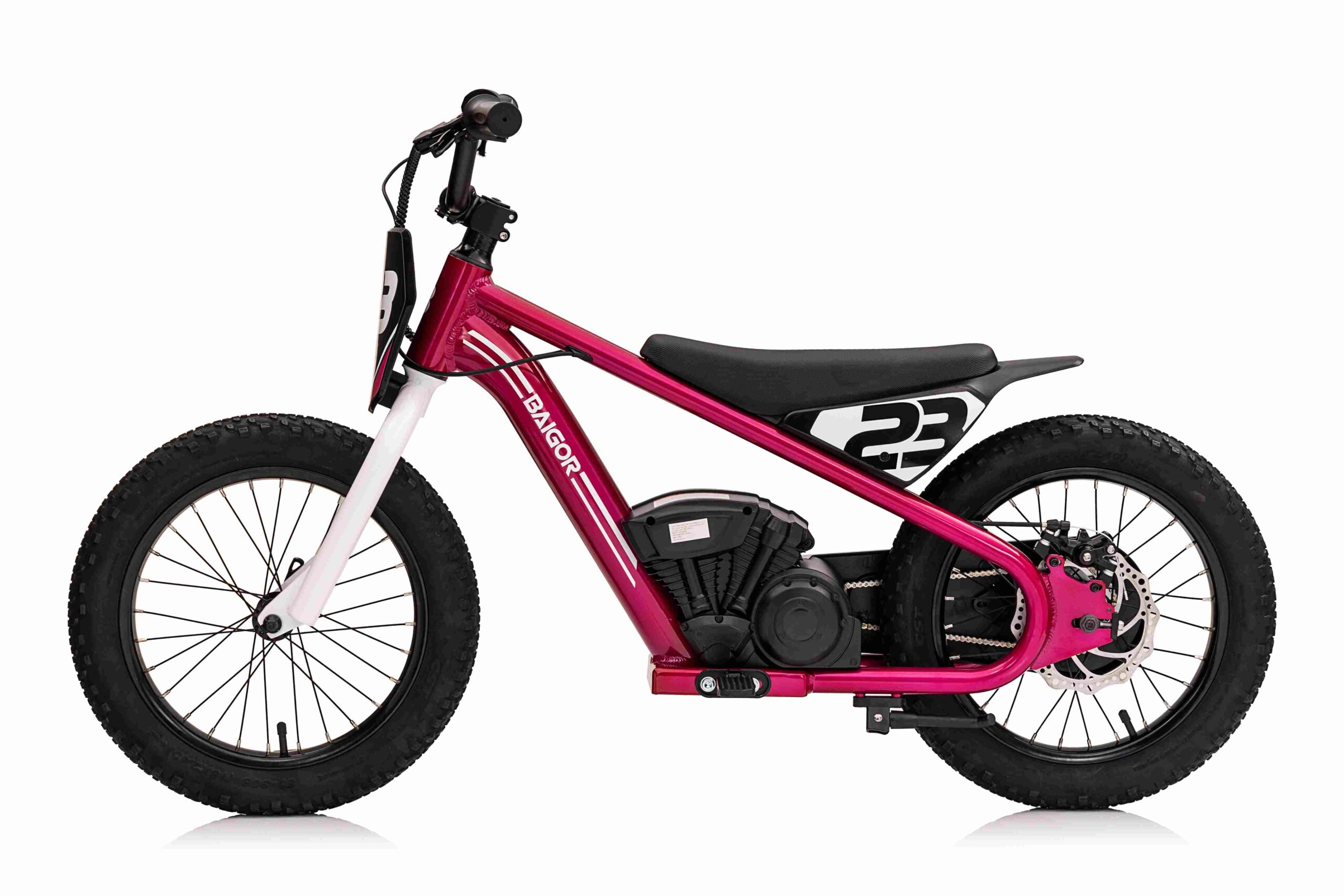 Motor BAIGOR 23 PRO Różowy na akumulator dla dziecka