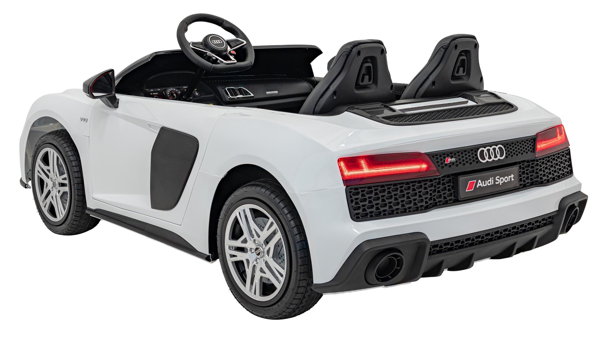 Pojazd Audi Spyder R8 LIFT Biały