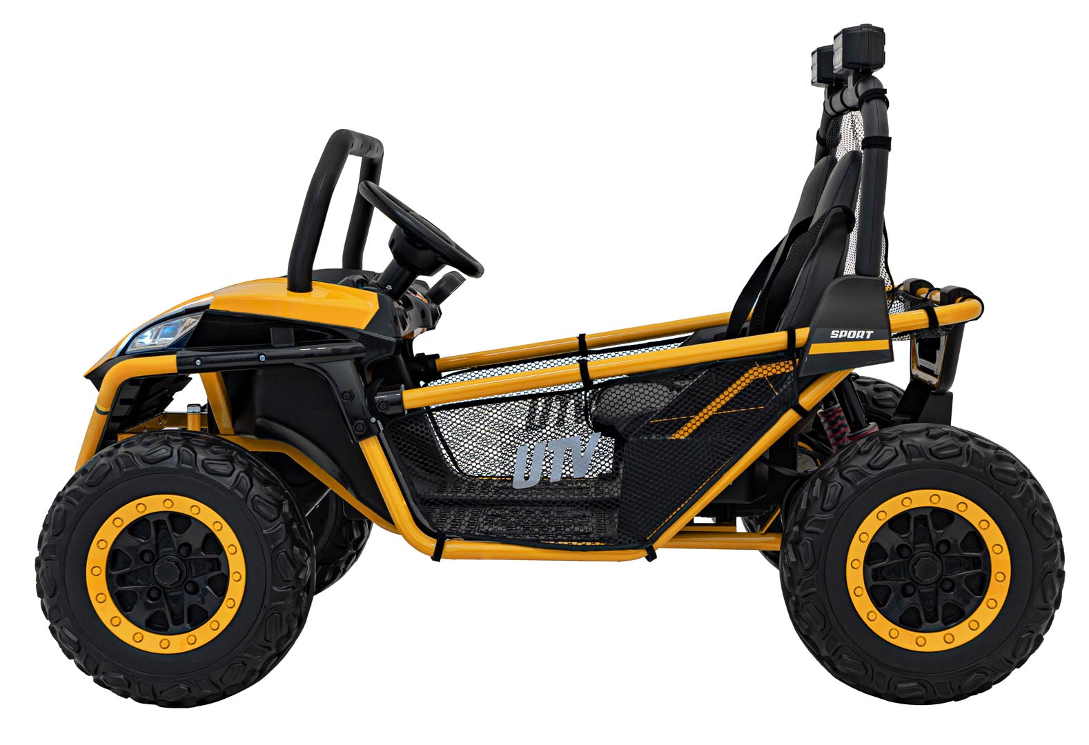 Pojazd Buggy FASTER Żółty