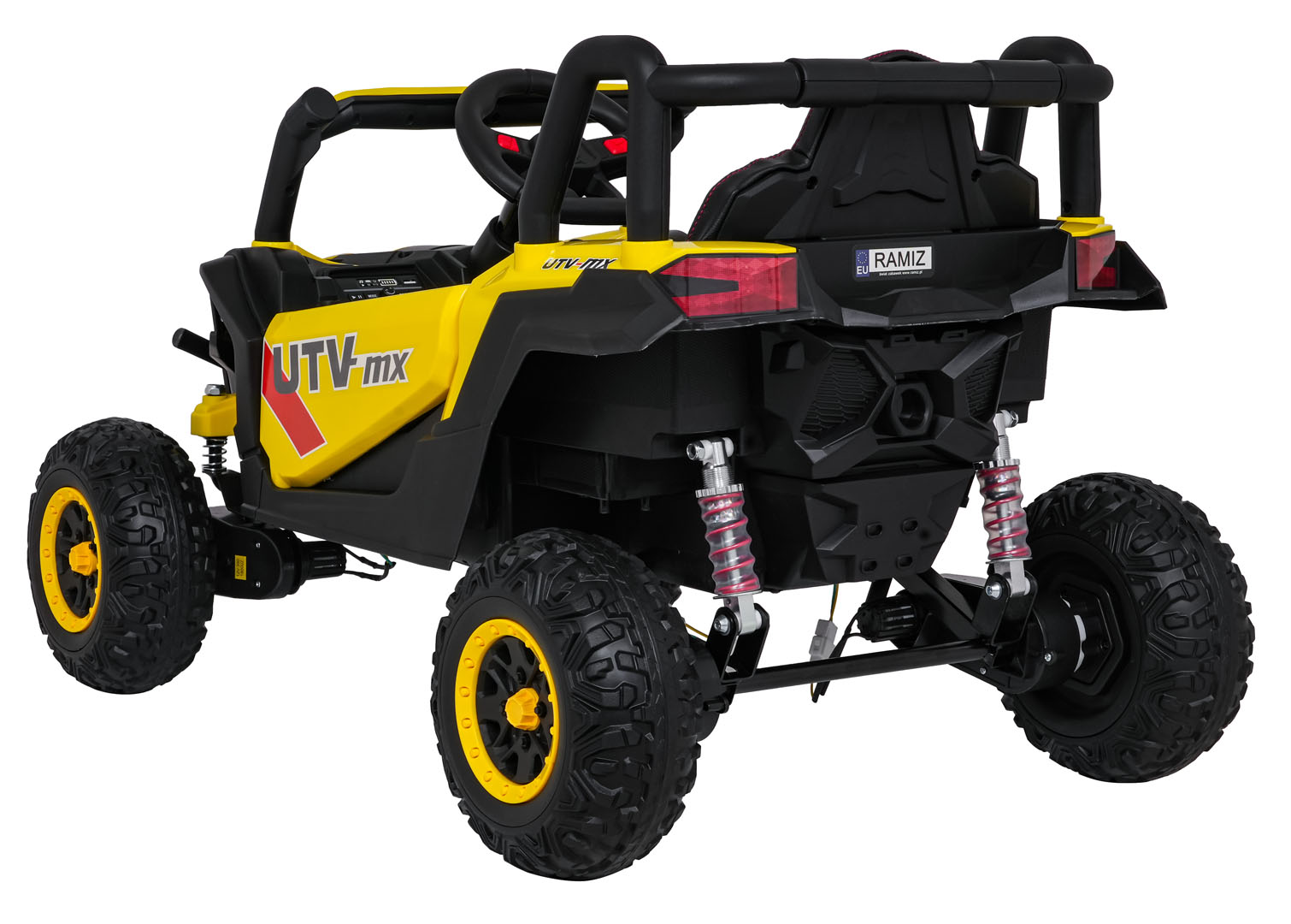 Pojazd Buggy Madman UTV-MX Żółty