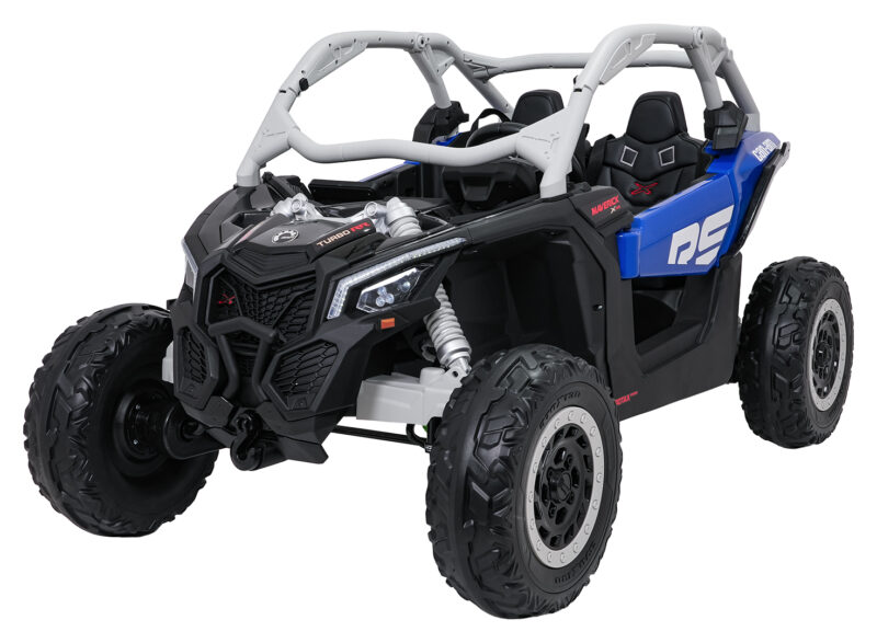 Pojazd Buggy Maverick Turbo RR Koła Niebiesko-Szary