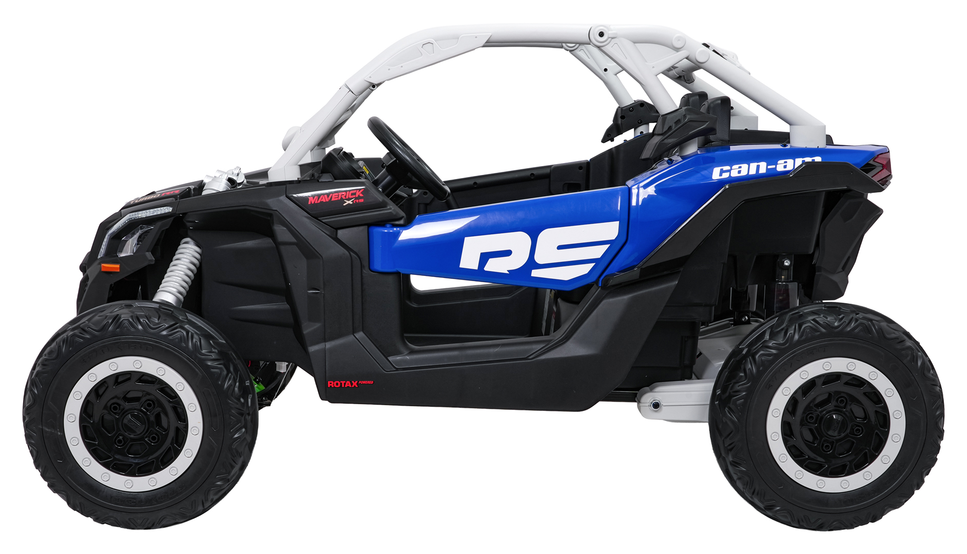 Pojazd Buggy Maverick Turbo RR Koła Niebiesko-Szary