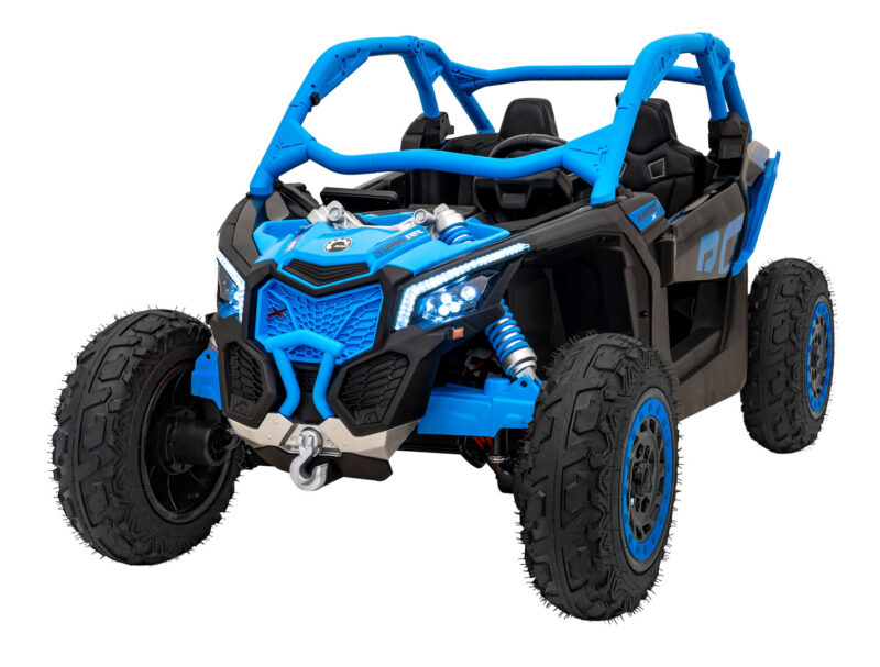 Pojazd Buggy Maverick Turbo RR STRONG Pompowane Koła Niebieski