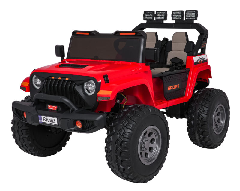 Pojazd Extreme Sport 4x4 Zmienna Wielkość Czerwony