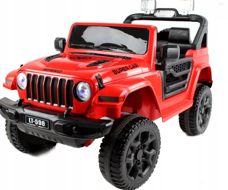 Pojazd Jeep SUPERCAR 4x4 Czerwony