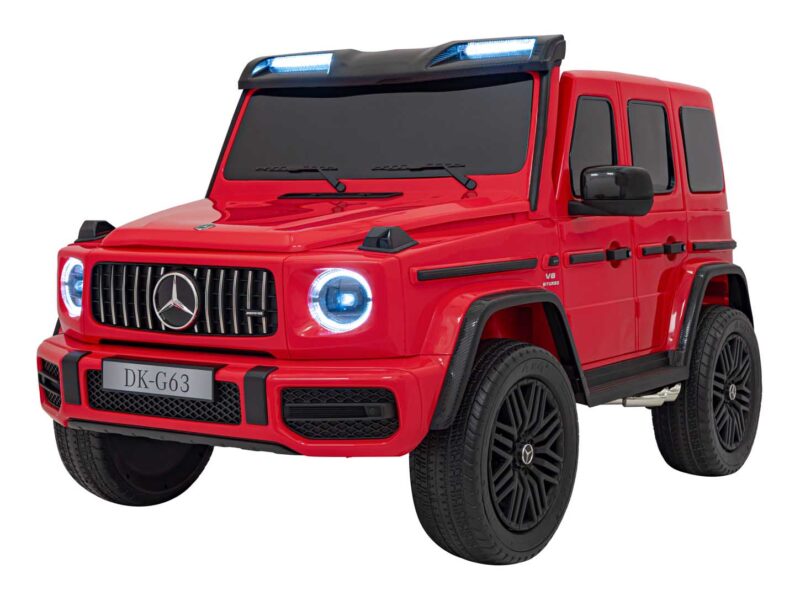 Pojazd Mercedes Benz G63 AMG XXL MP4 Czerwony Lakier
