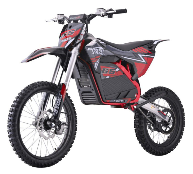 Pojazd Motor Elektryczny POWER TRAIL Czerwony