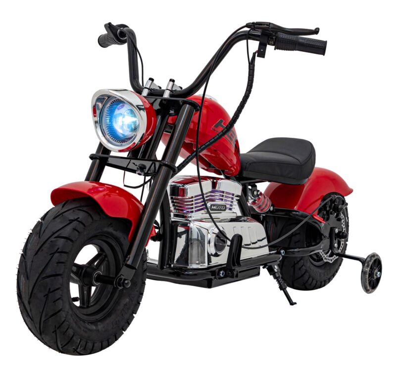 Pojazd Motorek Chopper Warrior Czerwony