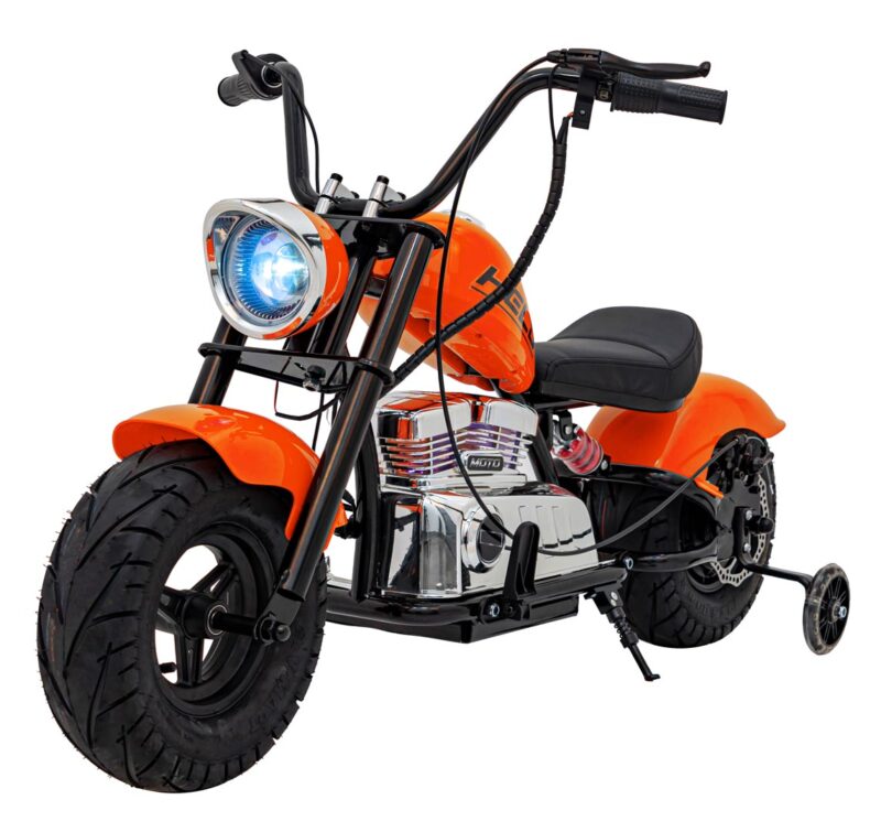 Pojazd Motorek Chopper Warrior Pomarańczowy