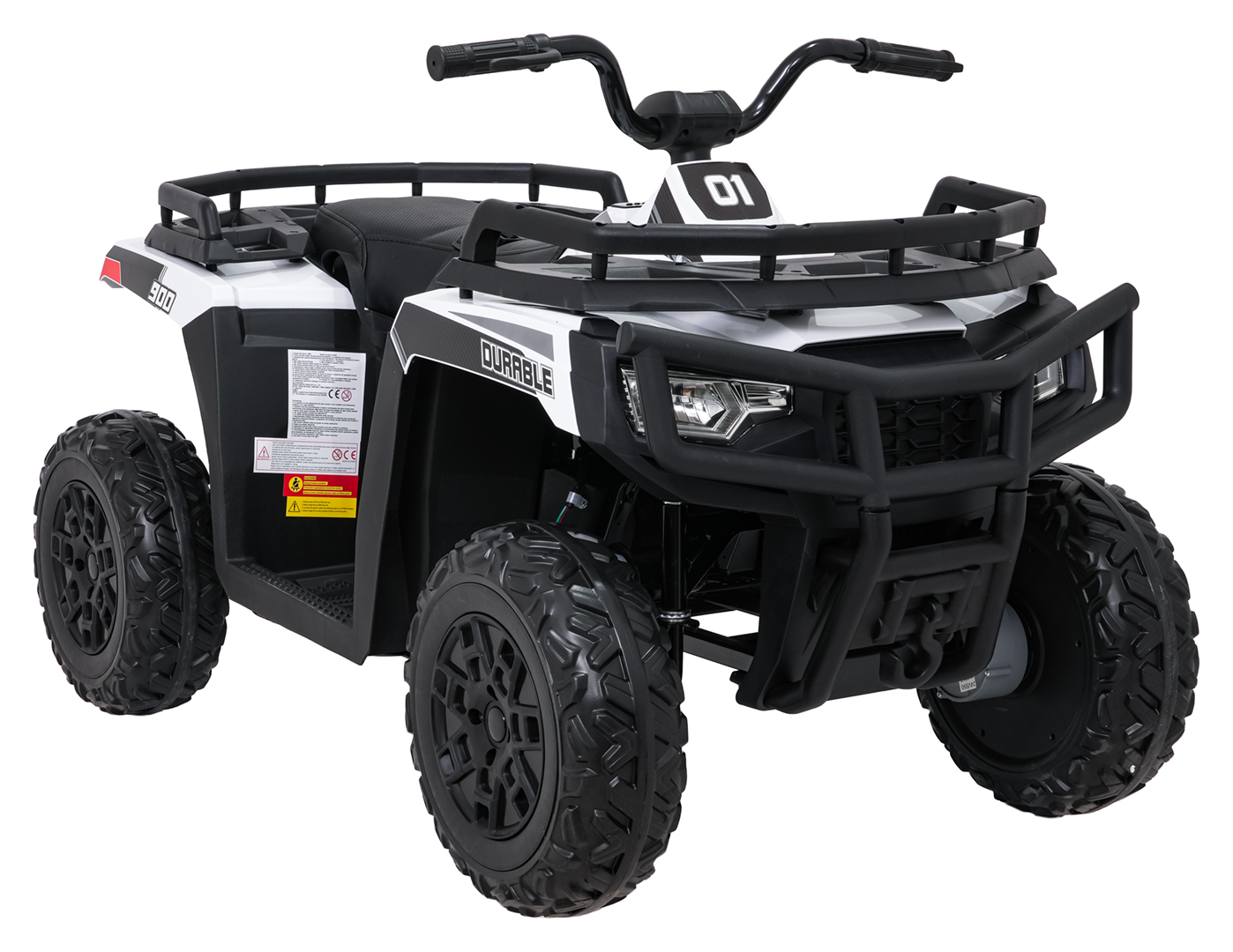 Pojazd Quad 4x4 ATV WOLF Biały