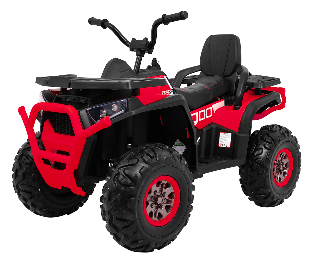 Pojazd Quad ATV Desert Czerwony
