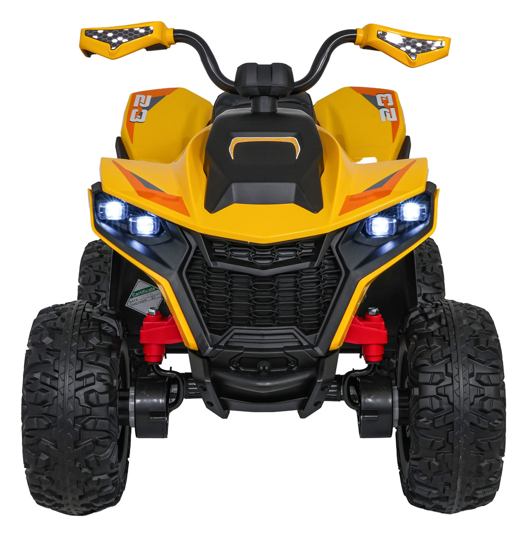Pojazd Quad Fast Wheel Żółty
