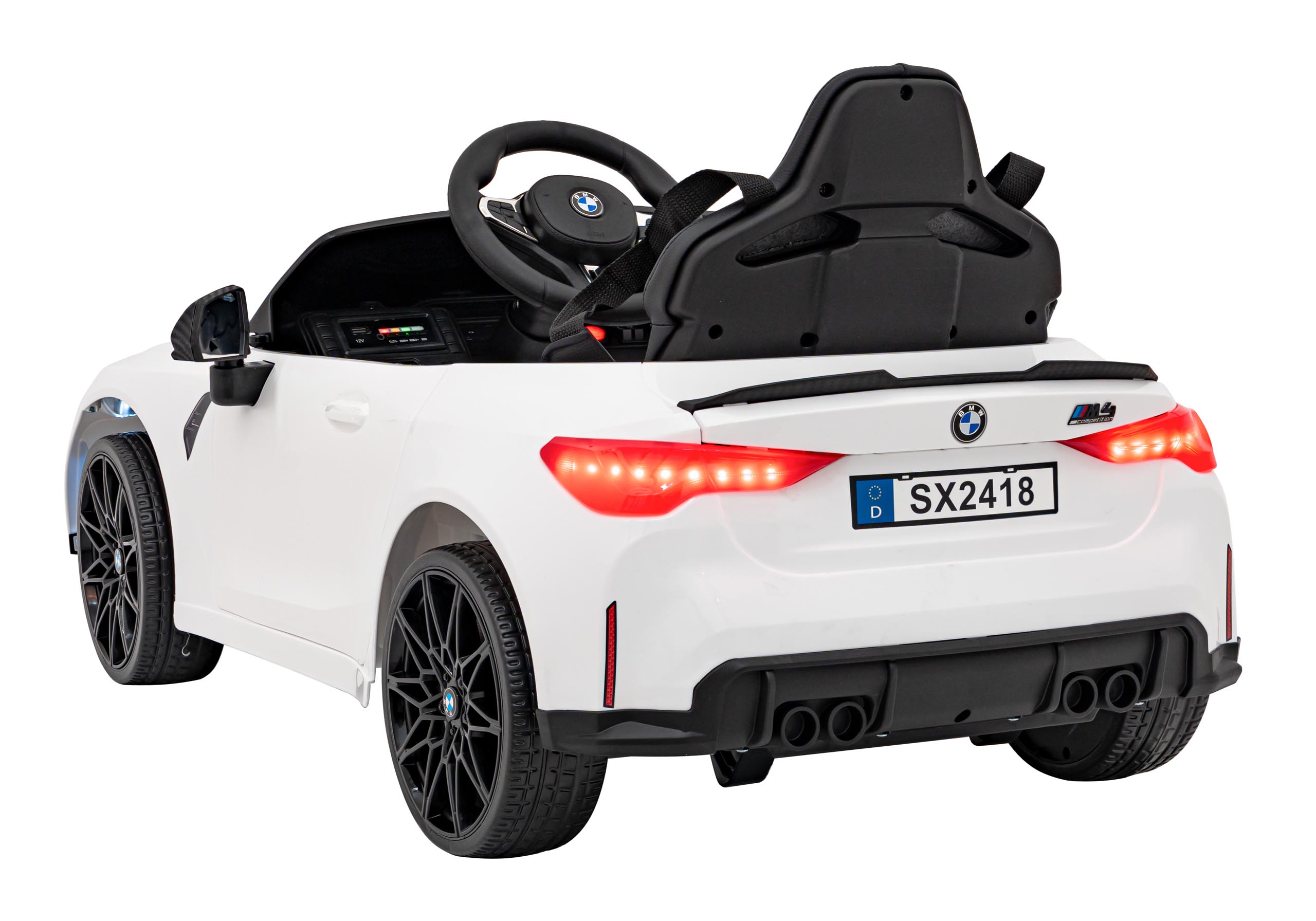 Pojazd, samochód BMW M4 Biały