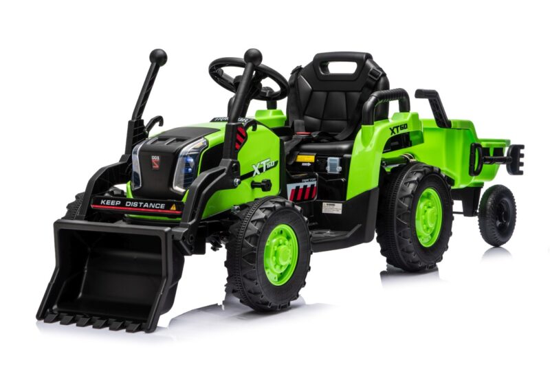Pojazd Traktor XT60 z Przyczepą Zielony