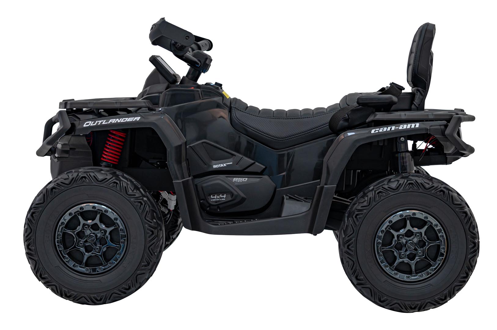 Quad Can Am Outlander ATV z Pilotem Czarny
