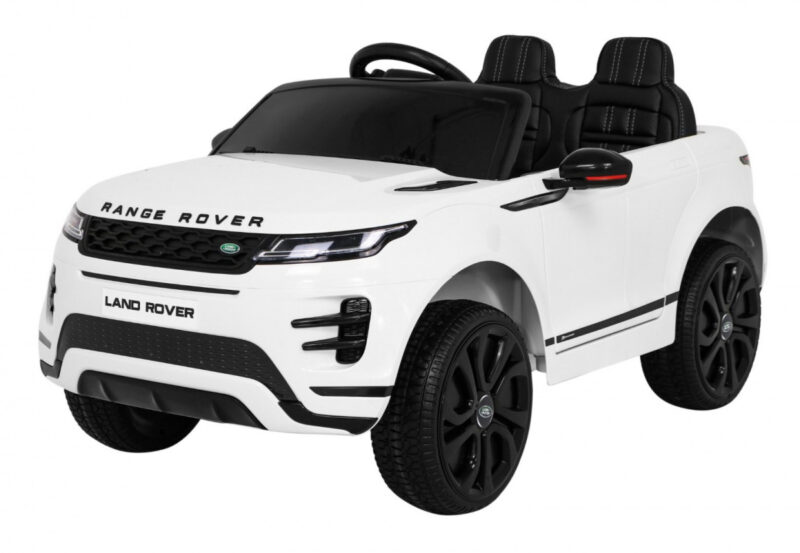 Range Rover Evoque na akumulator dla dzieci Biały SUV + Pilot