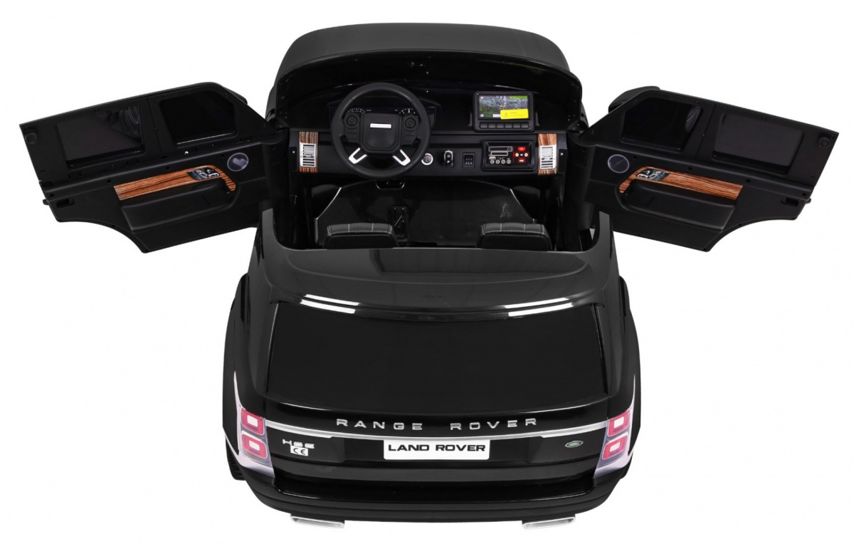 Range Rover HSE 2-osobowe Autko dla dzieci Czarny Suv + Pilot