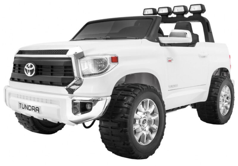 Toyota Tundra XXL dla dzieci, Biały SUV + Pilot + Bagażnik